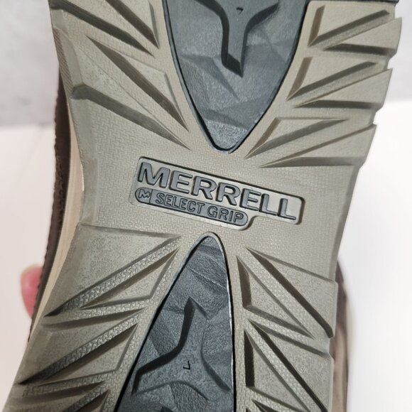 Merrell Mens Berner Shift Moc Slip-On Shoes Size 9 Boulder/Rocher - Picture 15 of 16